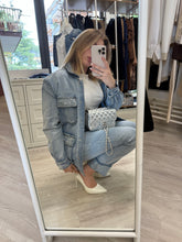 Carica l&#39;immagine nel visualizzatore di Gallery, Jeans risvolto diamanti
