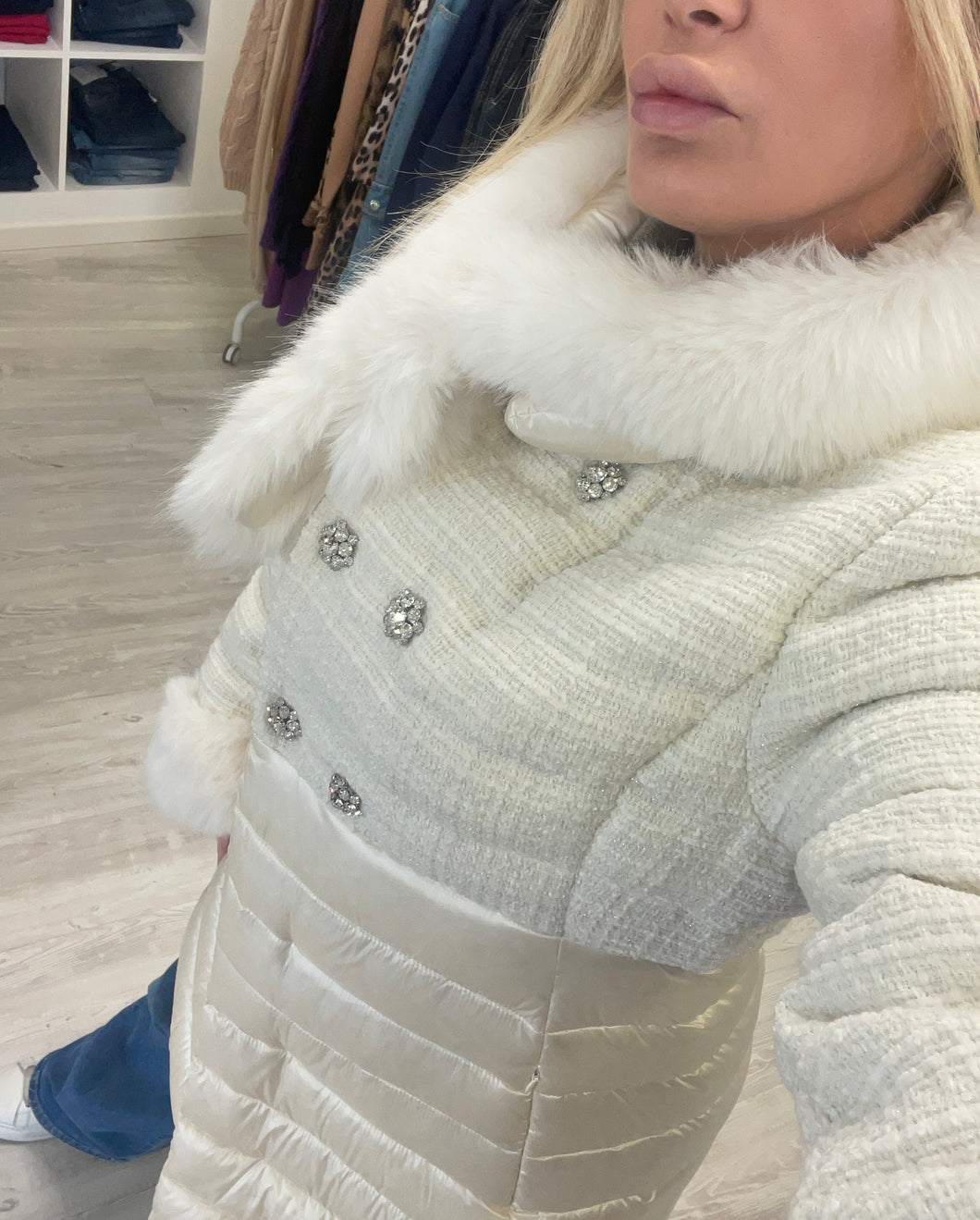 Piumino doppio petto