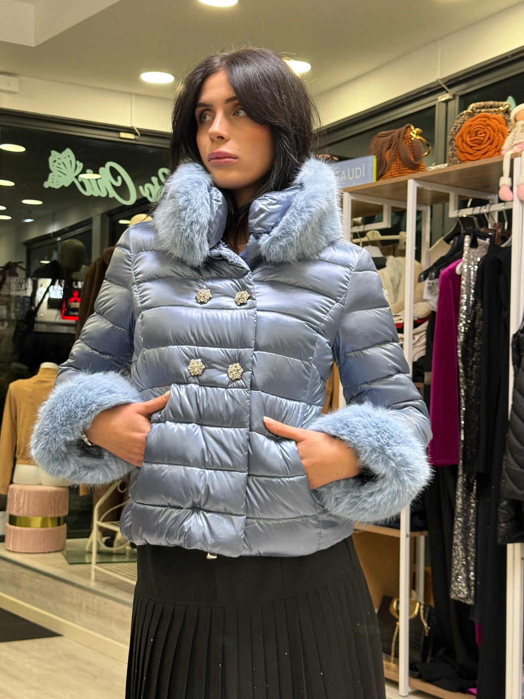 Piumino doppio petto