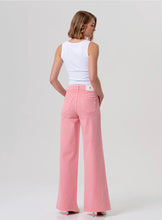 Carica l'immagine nel visualizzatore di Gallery, Pantalone flare in tessuto bull stretch

