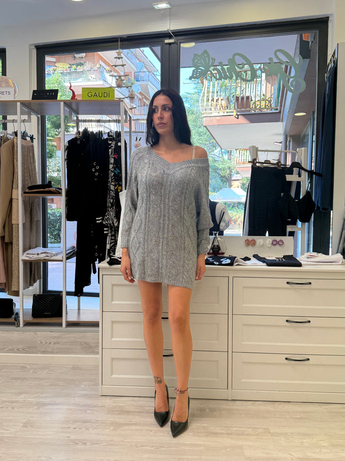 Abito in maglia luxury