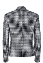 Carica l&#39;immagine nel visualizzatore di Gallery, BLAZER REGULAR MONO PETTO IN PIED DE POULE
